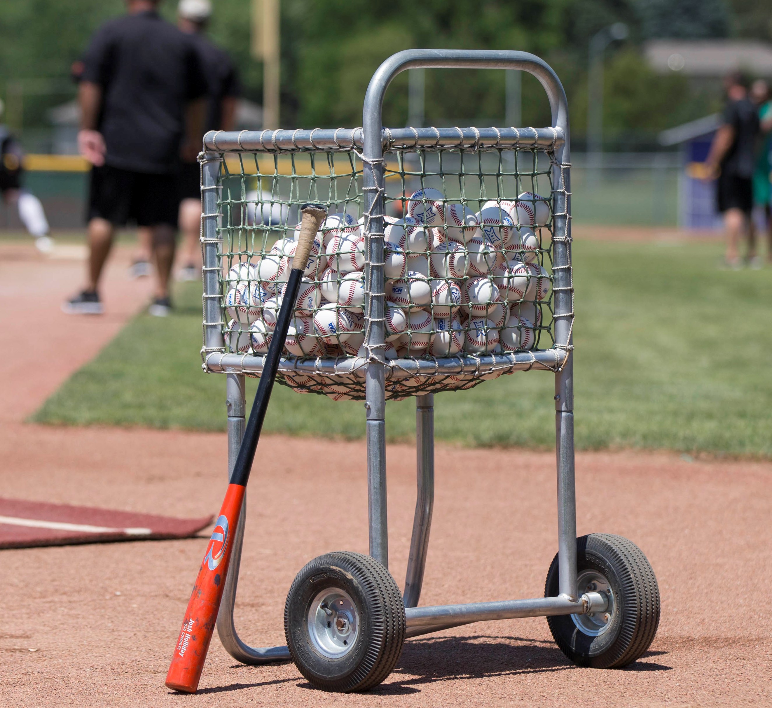 Infield Practice Balls Cart