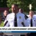 Charlotte community remembers officers in deadly shootings: ”I won’t apologize for my tears’
