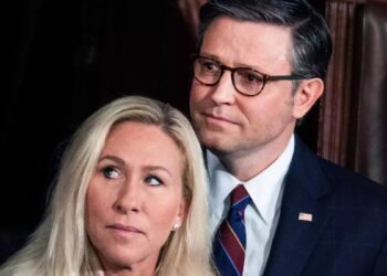 Democrats make the decision to protect Mike Johnson from MTG’s removal attempt