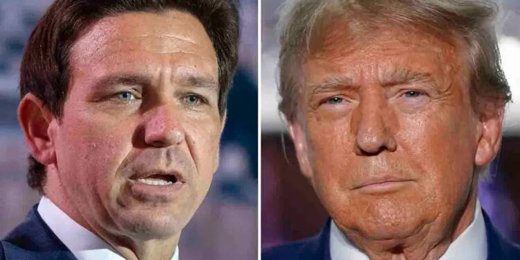 Donald Trump And Ron Desantis Meet Privately For Several Hours In Miami