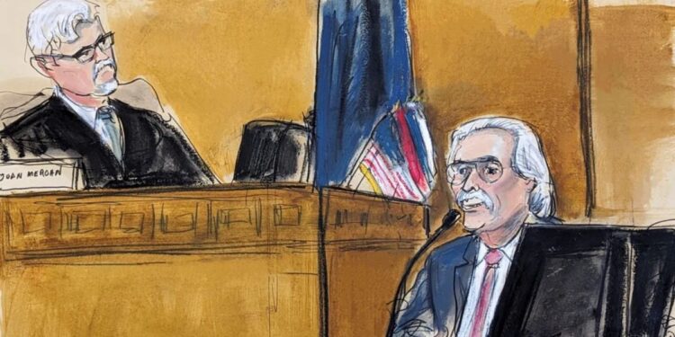 Former judge praises Pecker as a valuable first witness in Trump trial