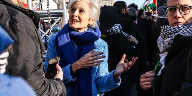 Green Party Presidential Candidate Jill Stein Taken Into Custody At Pro-palestine College Protest
