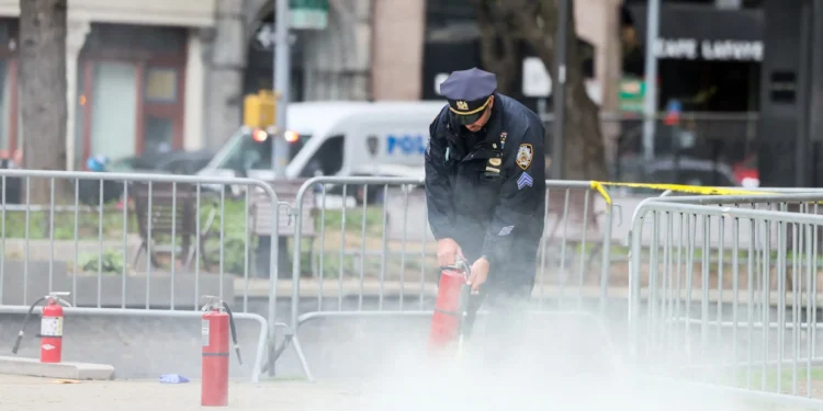 Man Allegedly Sets Himself Ablaze Outside Courthouse Where Trump Faces Trial