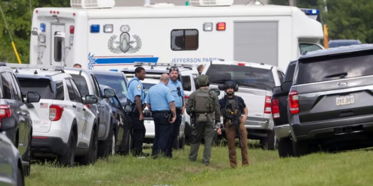 Officials: Three Police Officers Shot In Louisiana In Fatal Standoff With Gunman