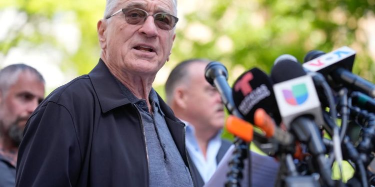 Biden campaign enlists De Niro and first responders to attend Trump’s NY trial and put attention to Jan. 6