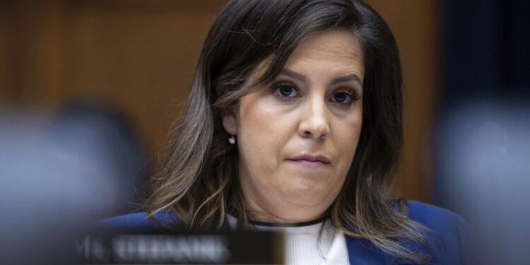 Fox News host and Rep. Elise Stefanik clash over inquiry regarding Trump