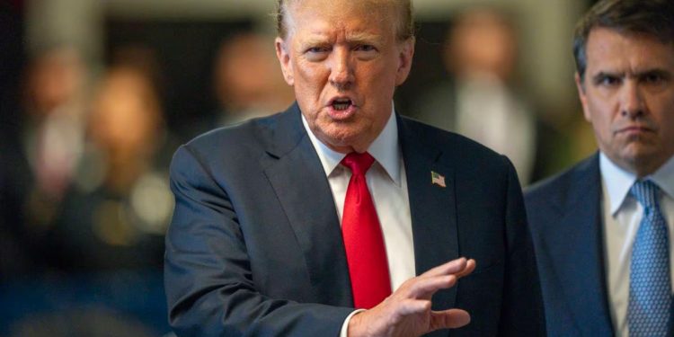 Judge expresses outrage and admonishes defense lawyer for making inappropriate comment about Trump’s imprisonment in hush-money case