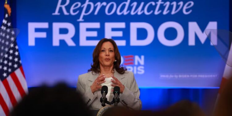 Kamala Harris criticizes Trump over Florida abortion ban and warns of potential consequences if he is reelected