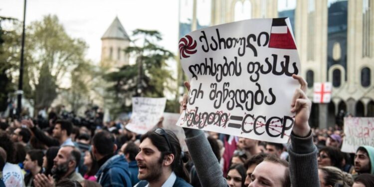 Protests Against ‘foreign Agent’ Law Quelled By Georgian Authorities