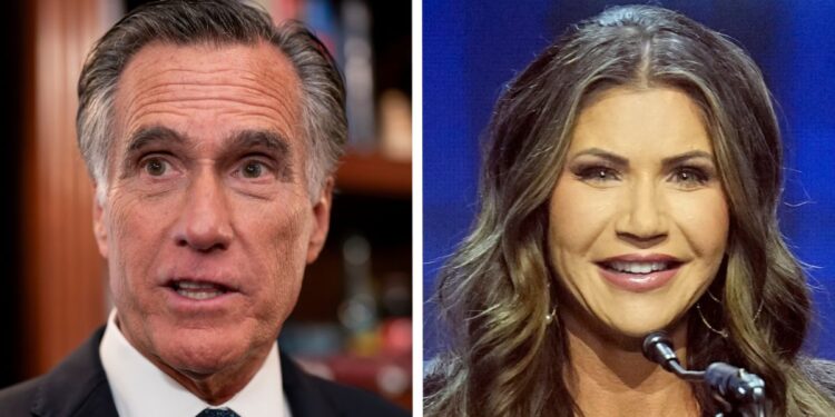 Romney dismisses Noem comparison: ‘I didn’t shoot my dog’