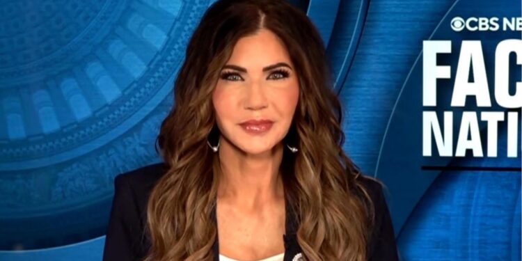 South Dakota Gov. Kristi Noem Suggests Biden’s Dog Should Be Shot Too