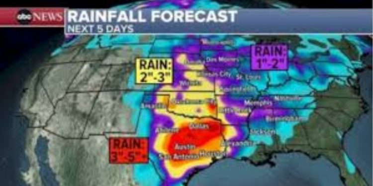 Texas experiences its most active severe-weather season in 13 years, causing ongoing destruction