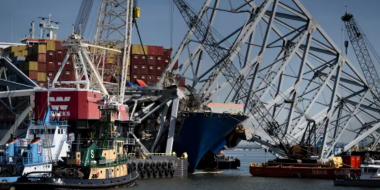 The Body Of The Fifth Victim Has Been Recovered In The Baltimore Key Bridge Collapse