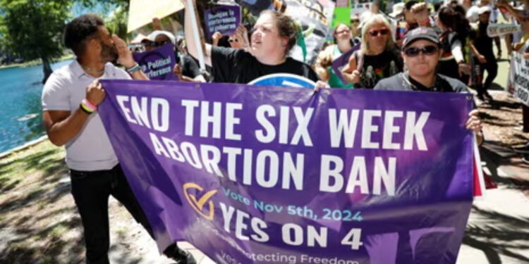 The Florida abortion ban exemplifies the right’s vision for the US, causing fear and chaos.