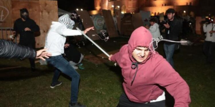 UC president initiates probe into response after violent incident at UCLA