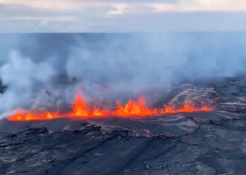 Hawaii’s Kilauea volcano explodes in a region that has not seen an eruption since 1974
