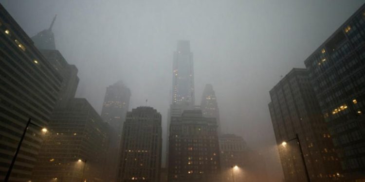 Severe weather poses a threat of damaging winds to the Northeast