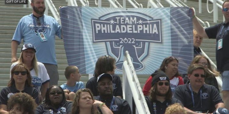 A Transplant Recipient From Delaware Plays For The Philadelphia Team At The Transplant Games In Alabama
