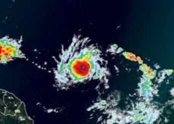 Category 4 Hurricane Beryl approaching Caribbean islands