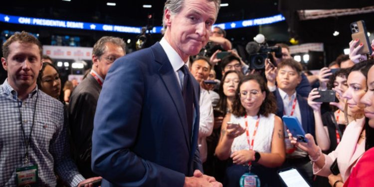 Gov. Gavin Newsom Goes To Washington To ‘stand With’ Biden Amid Calls To Step Down