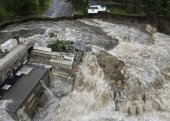 Rainfall Causes Evacuations And Bridge Collapses