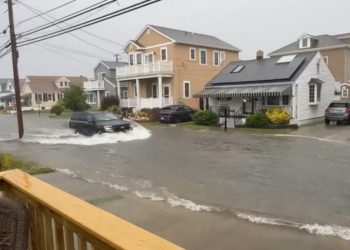 Videos Show Extent Of Flooding Across Jersey Shore Following Heavy Rain