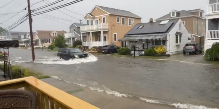 Videos Show Extent Of Flooding Across Jersey Shore Following Heavy Rain